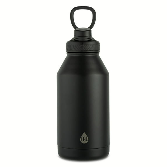 TAL 64oz Stainless Steel Ranger Water Bottle, Black