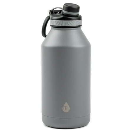 TAL Stainless Steel Ranger Water Bottle 64oz, Gray