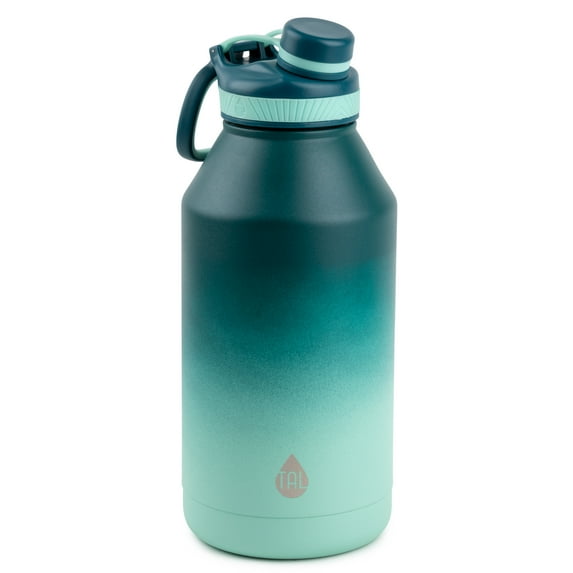 TAL Stainless Steel Ranger Water Bottle 64oz, Teal Ombre