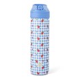 thumbnail image 1 of TAL 26oz Stainless Steel Ranger Water Bottle with Easy Sip Straw, Strawberry, 1 of 6