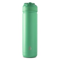 TAL Stainless Steel Ranger Water Bottle with Easy Sip Straw 26 oz, Green