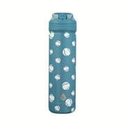 TAL 26oz Stainless Steel Ranger Water Bottle with Easy Sip Straw, Baseball
