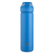 TAL 26oz Stainless Steel Ranger Water Bottle with Easy Sip Straw, Blue