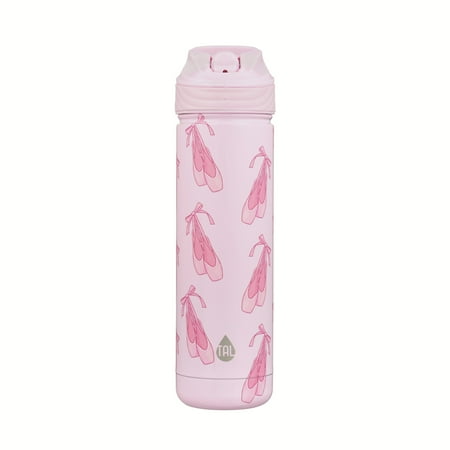 TAL 26oz Stainless Steel Ranger Water Bottle with Easy Sip Straw, Dance