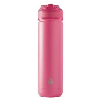TAL 26oz Stainless Steel Ranger Water Bottle with Easy Sip Straw, Hot Pink