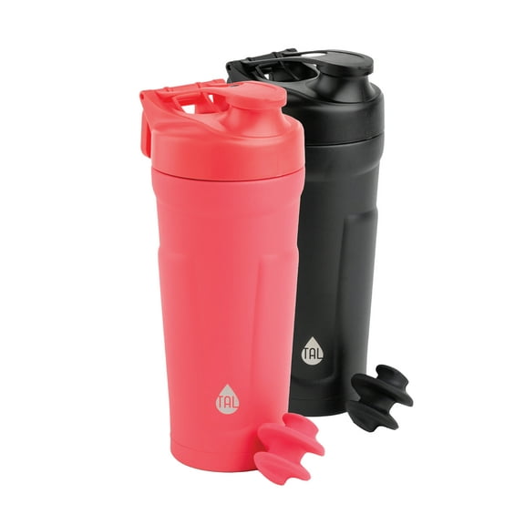 TAL Stainless Steel Shaker Water Bottle 25 fl oz, Pink