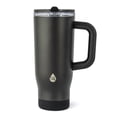 thumbnail image 1 of TAL 32oz Stainless Steel Skye Tumbler with Flip-Up Straw, Black, 1 of 8