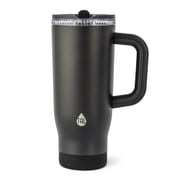TAL 32oz Stainless Steel Skye Tumbler with Flip-Up Straw, Black