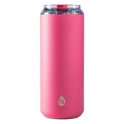 TAL Stainless Steel Tall Boy Tumbler 18 oz, Bright Pink