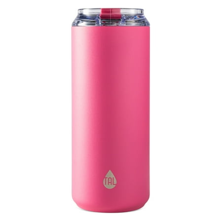 TAL 18oz Stainless Steel Tall Boy Tumbler, Pink