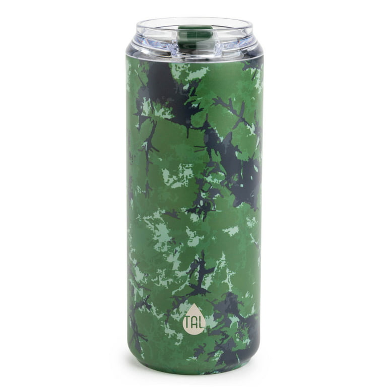 Tal Stainless Steel Tall Boy Water Bottle 18 fl oz, Green Dye