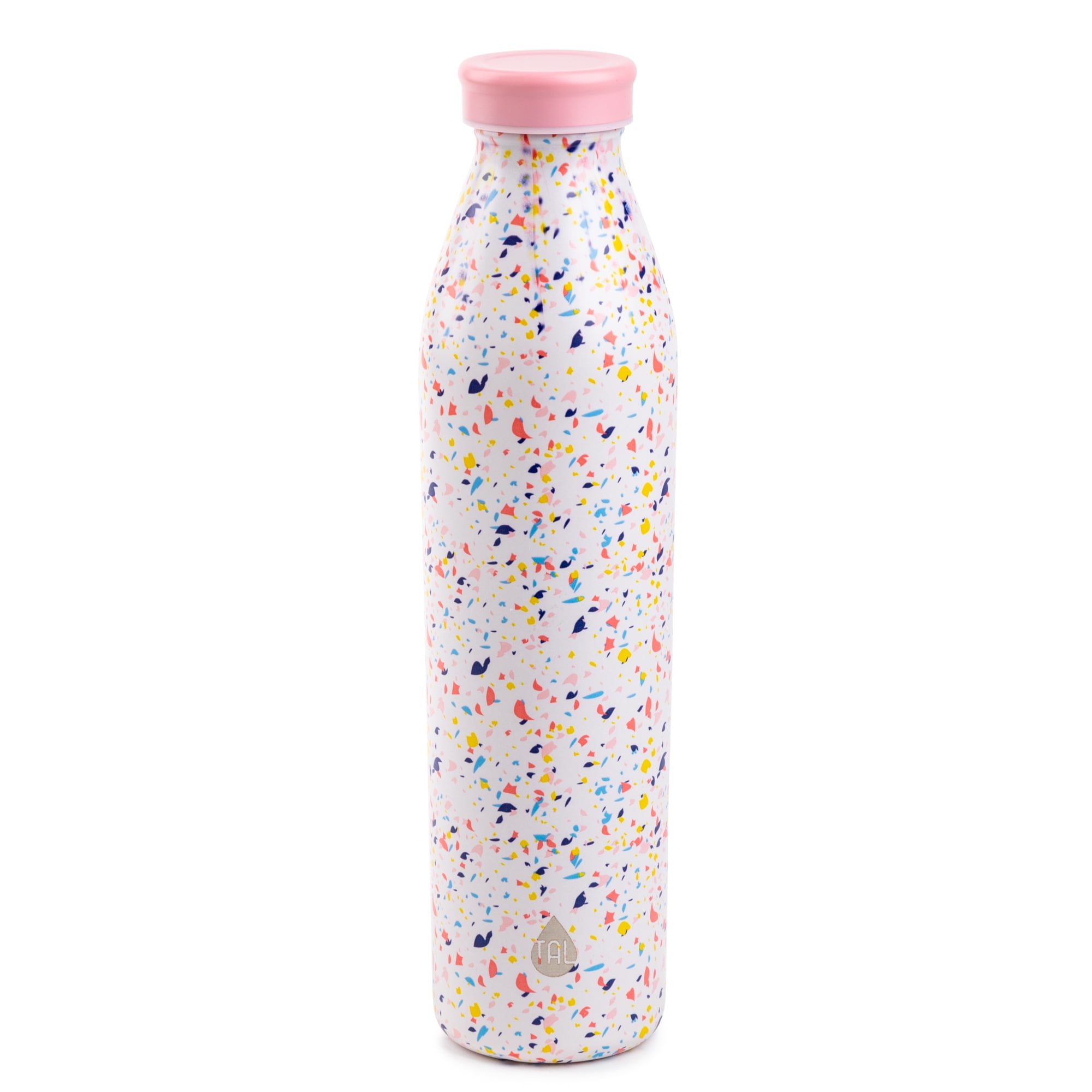 Tal Stainless Steel Water Bottle, 20 Fluid Ounces, Confetti, Size: One Size