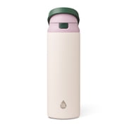 TAL 24oz Stainless Steel 2-in-1 Straw and Chug Water Bottle with Push Lid, Blush