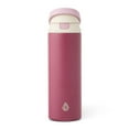 thumbnail image 1 of TAL 24oz Stainless Steel 2-in-1 Water Bottle with Straw and Chug Lid, Berry, 1 of 9