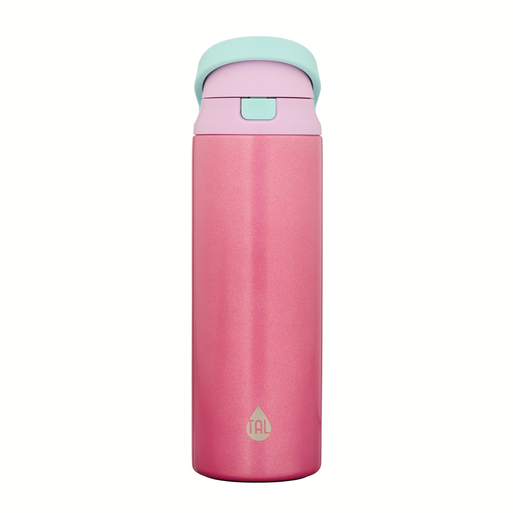TAL 24oz Stainless Steel 2-in-1 Water Bottle with Straw and Chug