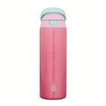 thumbnail image 1 of TAL 24oz Stainless Steel 2-in-1 Straw and Chug Water Bottle with Push Lid, Pink Shimmer, 1 of 12