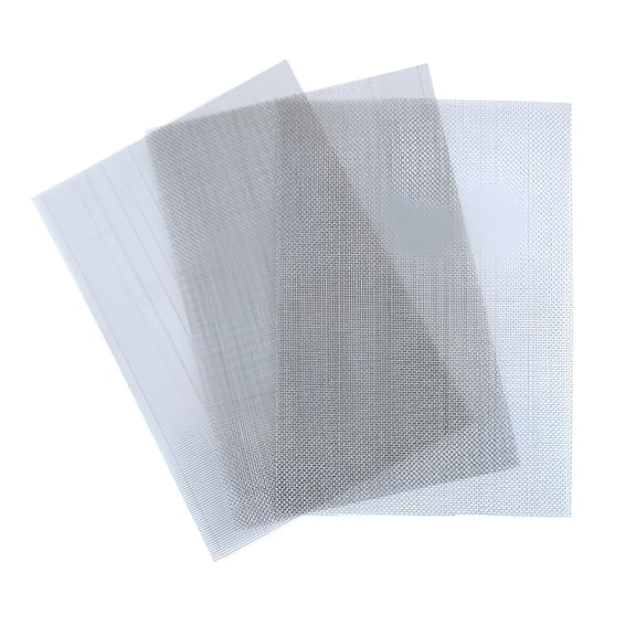 TALENO 3 PCS 304 Stainless Steel Woven Wire Mesh Sheets 20 Mesh Flexible Air Vent Fine Mesh Screen Insect Rodent Control Mesh Pest Proofing Drain Cover for Air Brick Floor Vent (15 X 21cm)