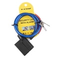 thumbnail image 1 of ZHZFKQ Bike Lock，High Decibel Bike Alarm，Waterproof and Dustproof Cable Lock with Key，Blue, 1 of 7