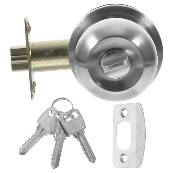 TALENO Door Lock Knob Doorknob with Key Indoor Locks for Doors Bedroom Keyless Fingerprint Travel