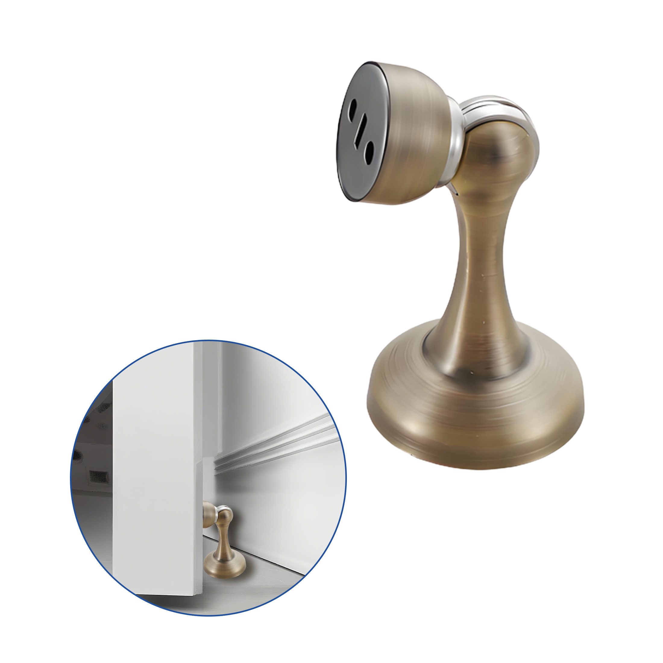 TALENO Door Stoppers for Bottom of Door,Stable and Not Effortless to ...