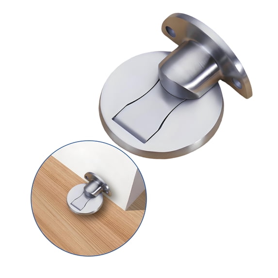 XIBUFE Stable Powerful Suction Silver2 Magnetic Door Stop