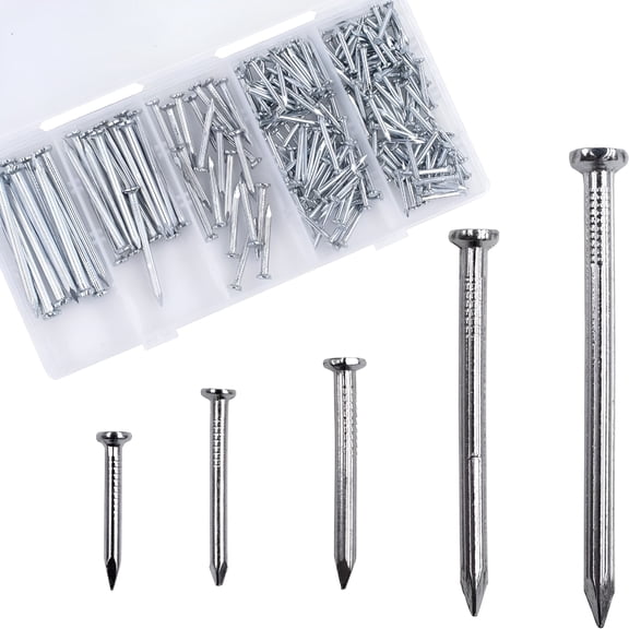 TALENO Hardware Nails Multi-Size Nails For Wall Hangings Picture Hanger Nails Hanging Wall Nails Photo Hanging Nails Drywall Picture Hanging Nails