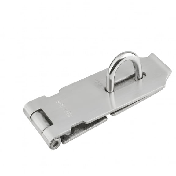 TALENO Safety Door Hasp Padlock Latch Lock,SUS 304 Polished Brushed Surface,Hasp Lock Latch Thicken Hasp Lock Suitable for Doors,Sheds,Closets,Lockers