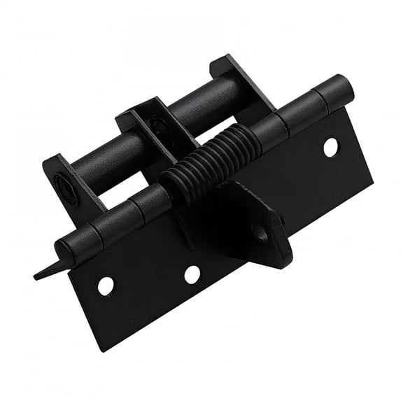 TALENO Spring Positioning Hinge Door Closer Automatic Self Closing Hinges Door,Black