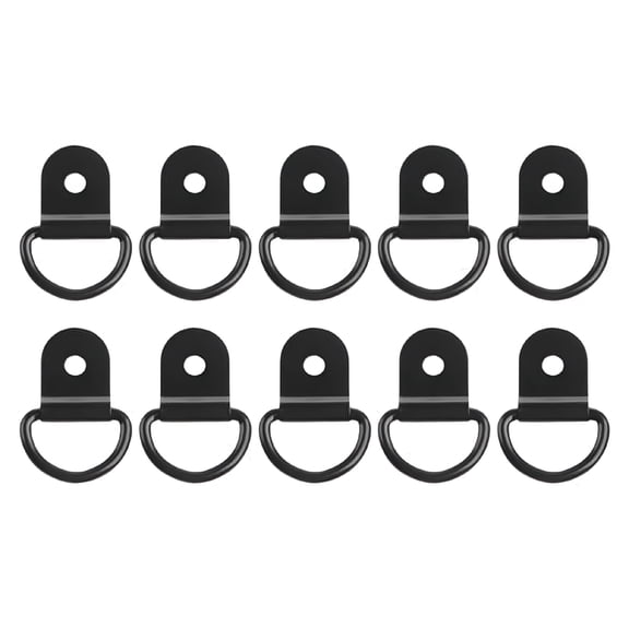 TALENO Tie Down Anchor, Tie Down Anchor Lashing Car Truck RV Boat, D Shape Tie Down Anchors Truck Cargo, Pull Hook Trailer Stainless Steel Van, Tie Down Anchors Heavy Duty Steel