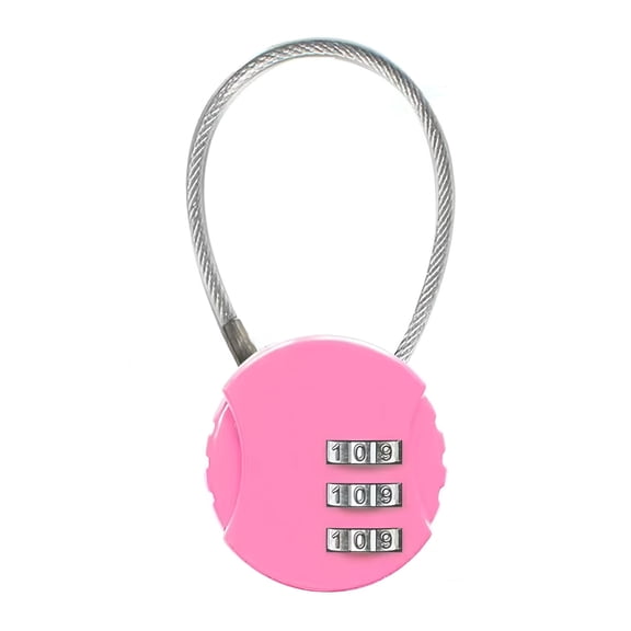 TALENO Zinc Alloy Luggage Locks - 3-Digit Combination Lock for Travel - Secure Suitcase Padlock for Baggage, Tool Boxes, and Backpacks