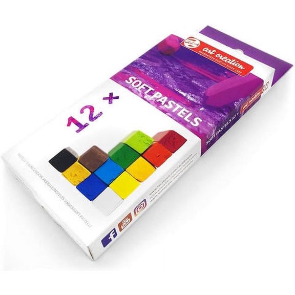 TALENS ART CREATION SOFT PASTEL SET X12