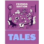 TALES Conversation Cards, Friends Edition 150 Count, Fun Friend Games for Adults, Teens, Kids