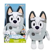 Bluey, Talking Muffin 11 Inch Plush Toy, 9 Phrases and Bluey Theme Song, Ages 3+