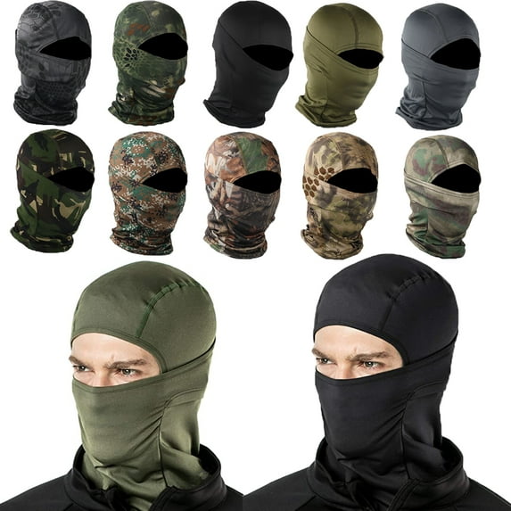 TALKVE Unisex UV Protection Full Face Covering Balaclava