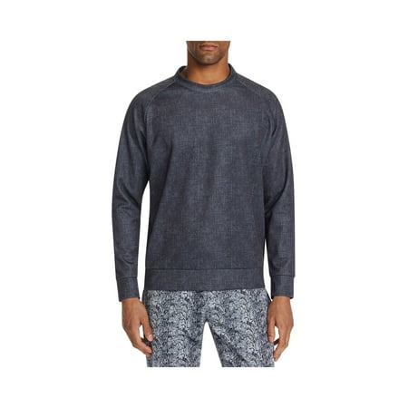 TALLIA Mens Gray Heather Long Sleeve Crew Neck Classic Fit Sweatshirt L