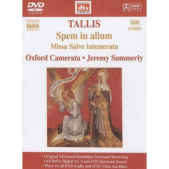 TALLIS - SPEM IN ALIUM/MISSA SALVE INTEMERATA