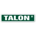 thumbnail image 1 of TALON Street Sign Childrens Name Room Sign | Indoor/Outdoor |  18" Wide, 1 of 5
