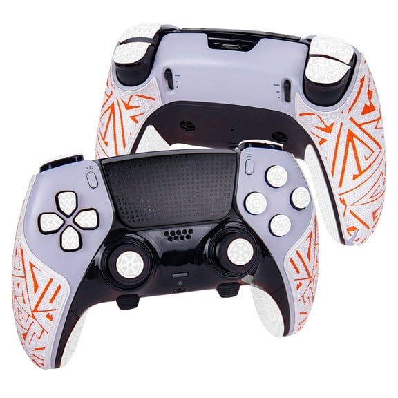 TALONGAMES Wireless Game Controller Grip Tape ELITE Version for PlayStation 5 Edge, White