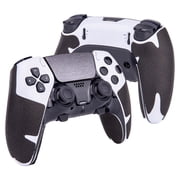 TALONGAMES Wireless Game Controller Grip Tape Lite Version for Playstation 5 DualSense Edge / PS5 Edge, Black
