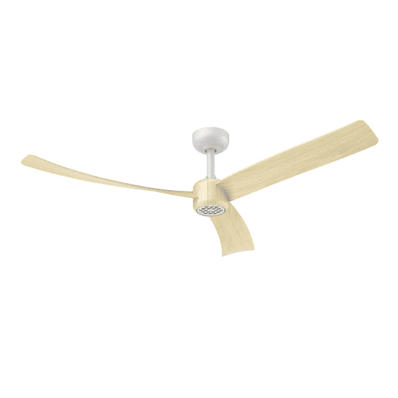 Roomratv 52 Inch Ceiling Fans with Lights Led Remote Control Low Profile Flush Mount for Living Room Bedroom Outdoor Patio,DC Motor,Reversible,Dimmable,Buzzer ON/Off