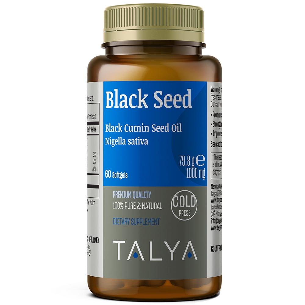 TALYA Black Seed Oil Softgel with High Thymoquinone - Immune Support