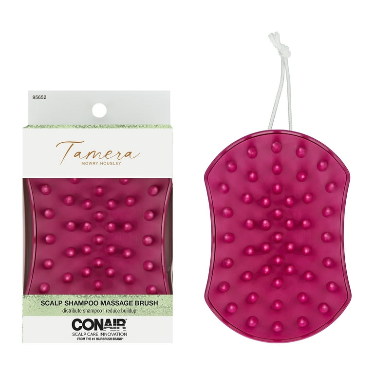 Conair x Tamera Mowry Housley Scalp Shampoo Massage Hair Brush