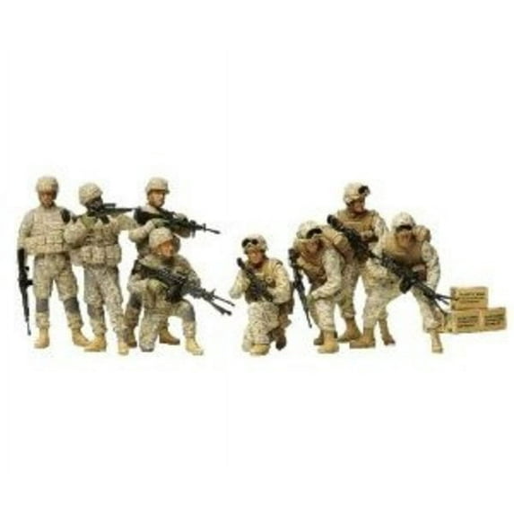 TAM32406 1:35 Tamiya US Modern Infantry (Iraq War) Figure Set MODEL KIT Multi-Colored