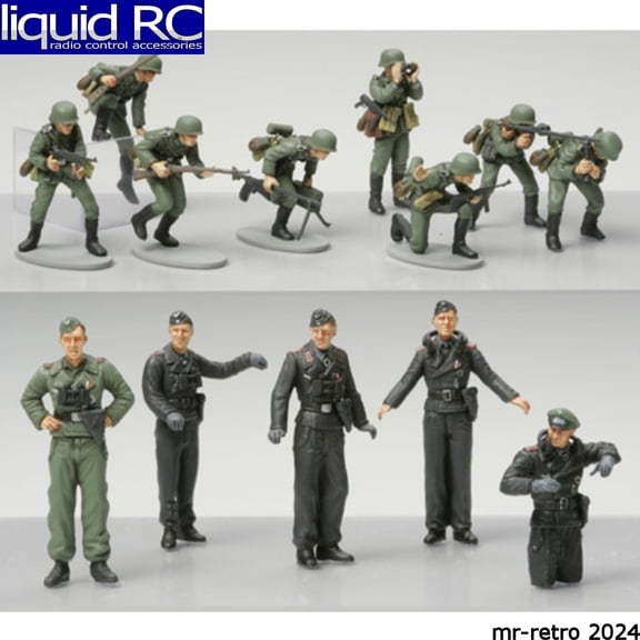 Tamiya USA TAM32512 1/48 Wwii German Infantry Set