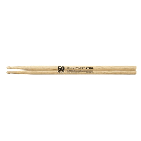 TAMA 50th Limited Drumsticks Oak 7A