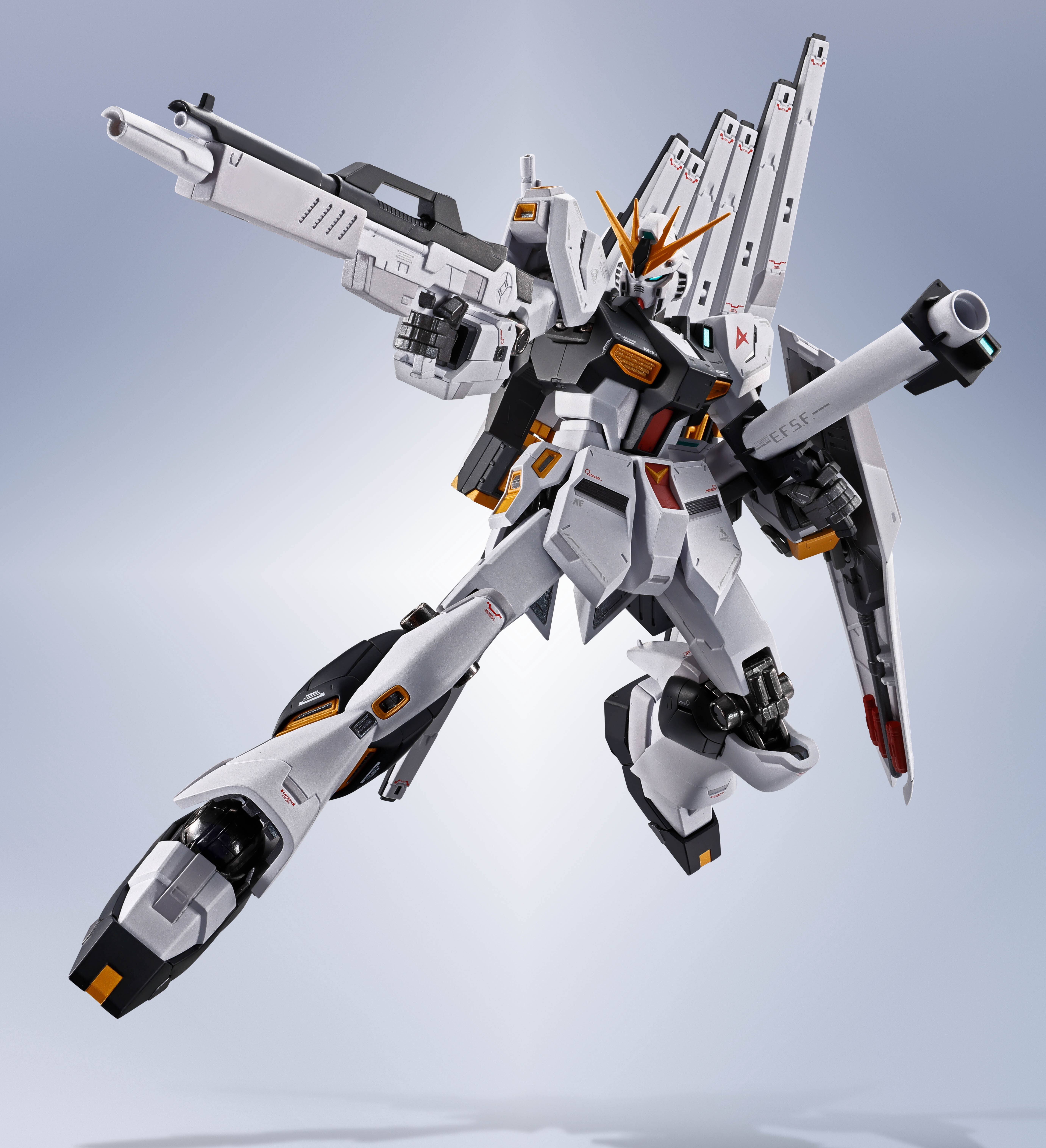 TAMASHII Mobile Suit Gundam Chars Counterattack Nu Gundam Metal Robot Spirits
