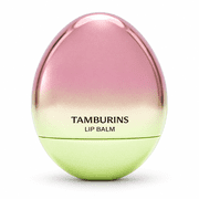 TAMBURINS Egg Lip Balm, Rose Woody Glow, Tinted Hydrating Care for Dry Lips, Natural Pink, Made in Korea, 0.18 oz 5 g, 1 Count