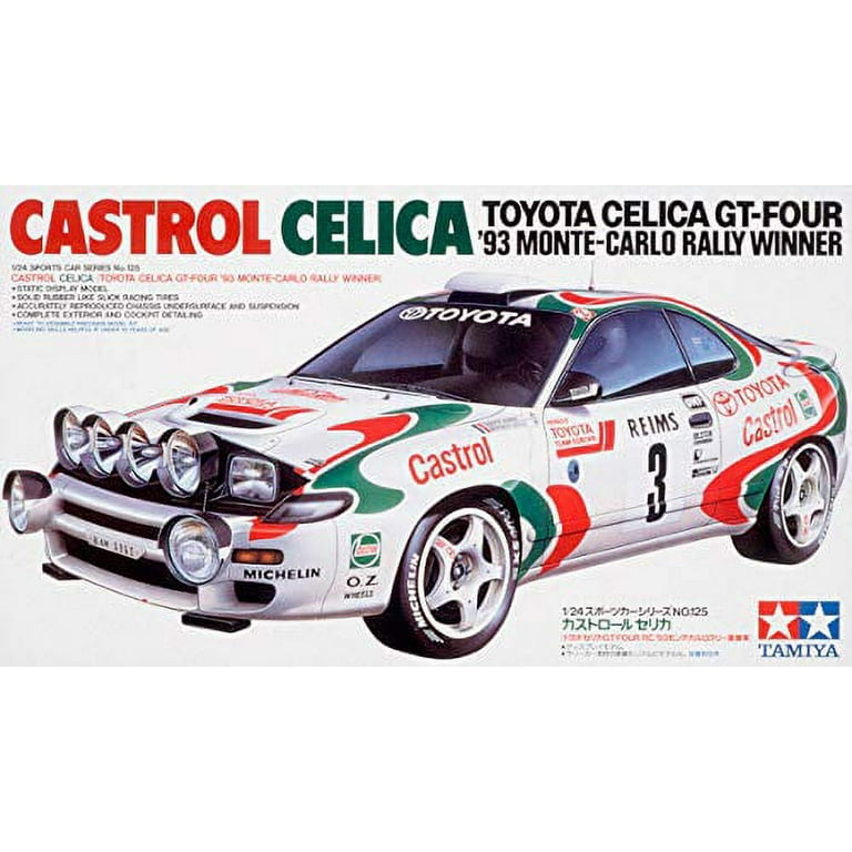 Tamiya 1/24 nuevo Celica GT-R (1/24 Coche deportivo: 24086) :  Arte y Manualidades