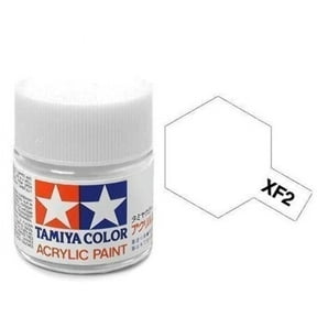 TAMIYA Acrylic XF2 Flat White TAM81302 Plastics Paint Acrylic