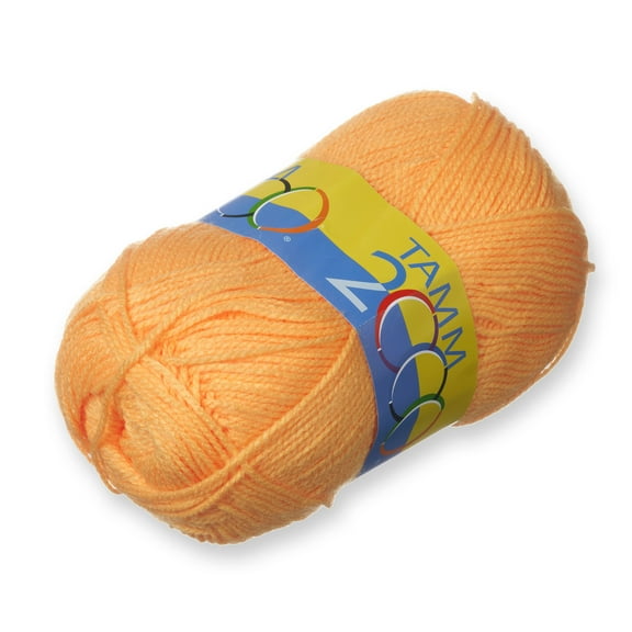 TAMM 2000 [100grs] by TAMM - Soft Yarn for Baby Clothes and Warm Blankets - Color: Mango 606